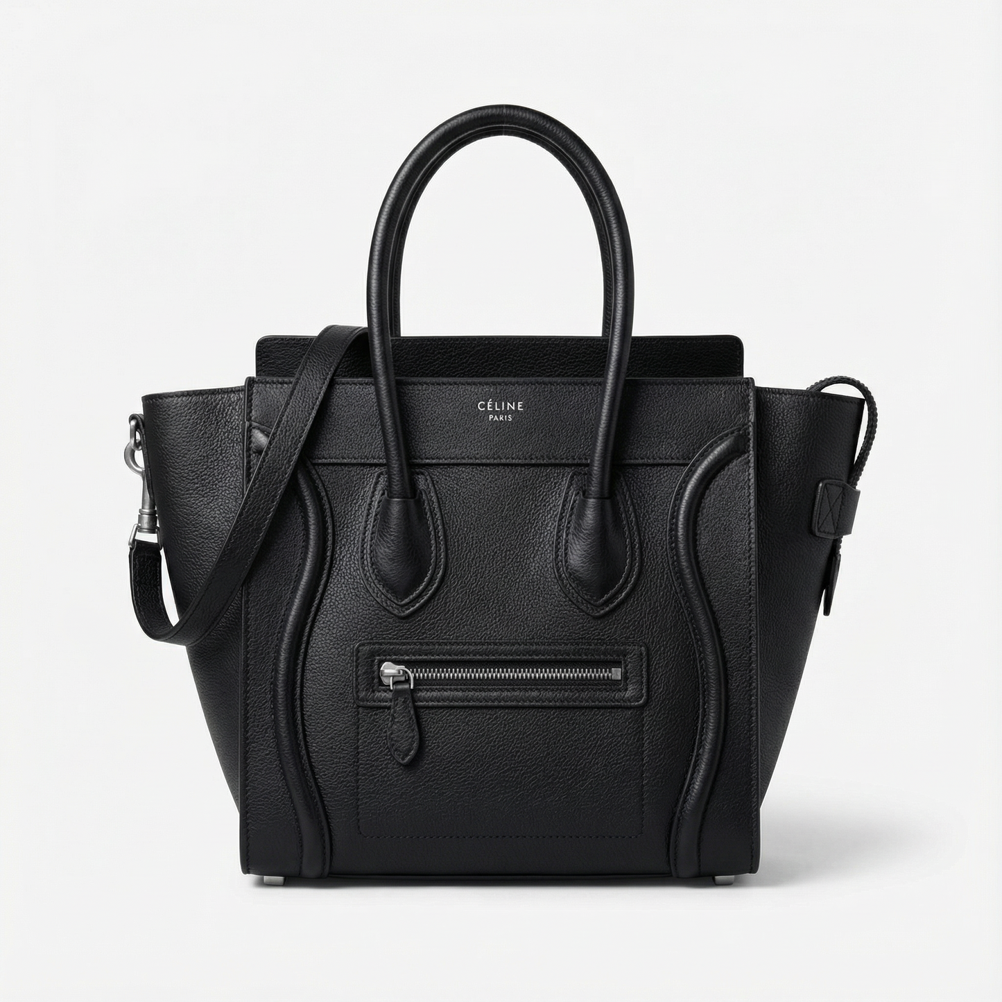 CELINE - Sac Luggage Micro (Cuir Grainé Noir)