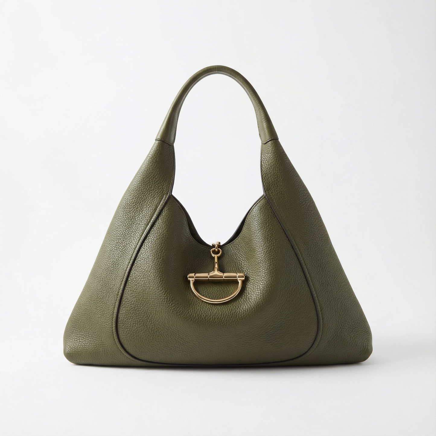 GUCCI - Sac Softbit Maxi (Cuir Grainé Noir)