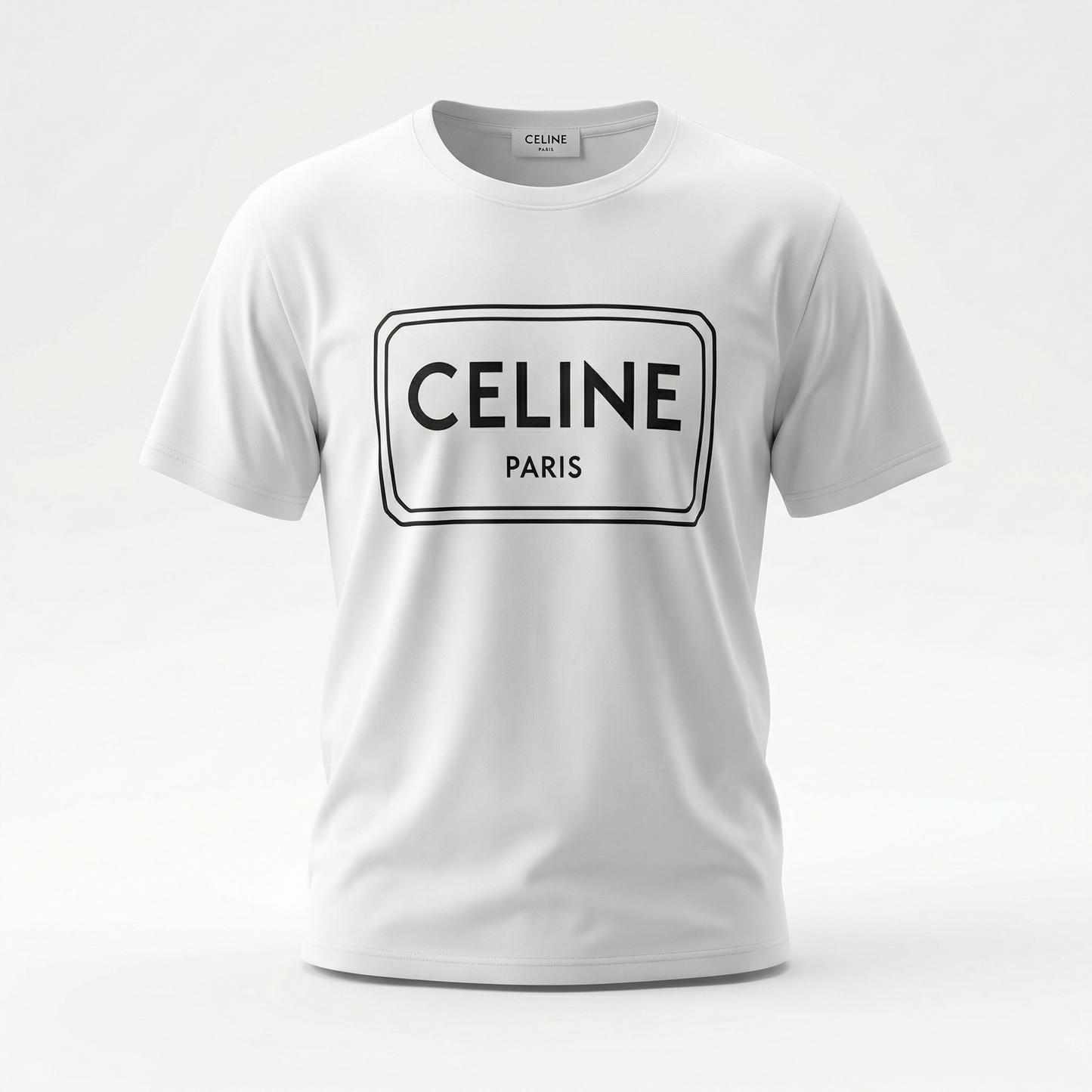 CELINE - T-shirt Jersey en Coton