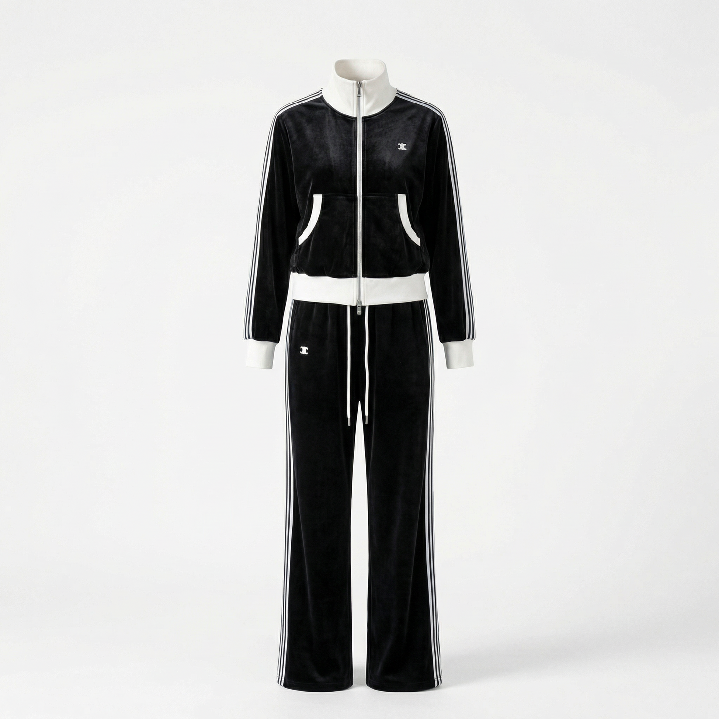 CELINE - Ensemble de Survêtement en Velours
