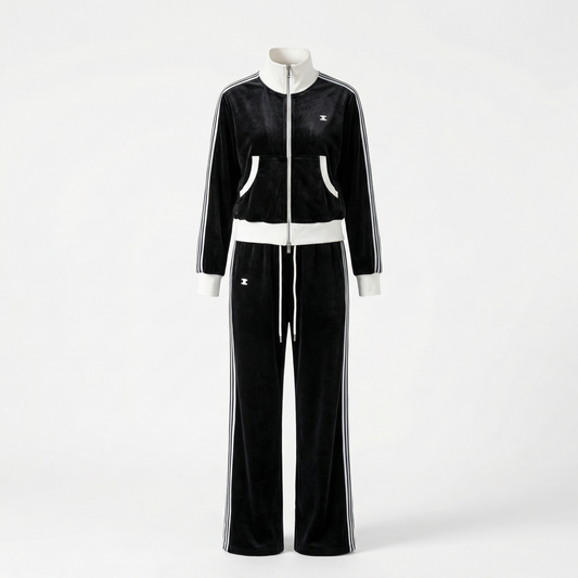 CELINE - Ensemble de Survêtement en Velours