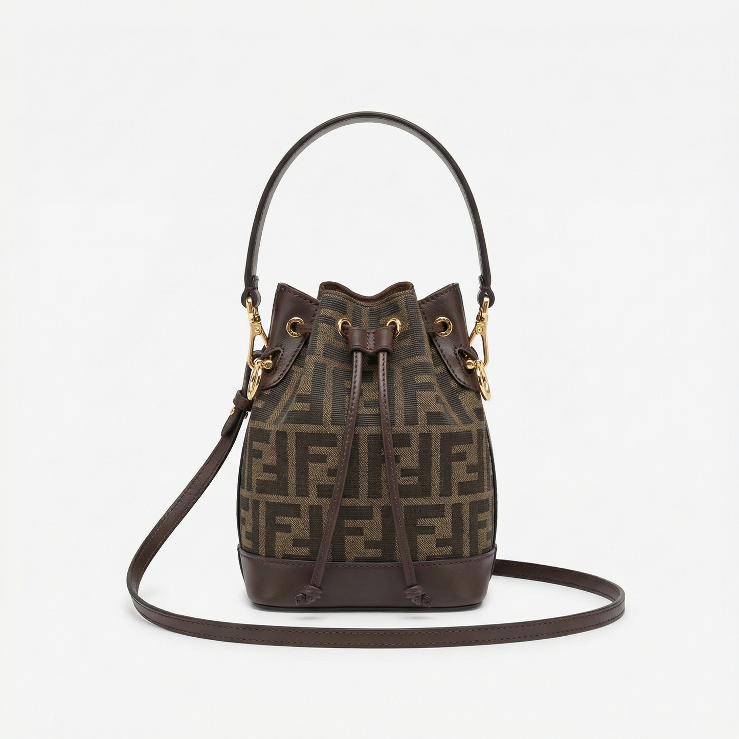 FENDI - Sac Seau Mon Trésor en Toile FF